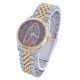 Virgin Mary Guadalupe Water Proof Metal Band Watches