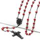 Beads 26 inch Rosary Necklace