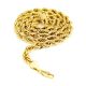 Gold Plated Rope Chain Necklace 18 inch for Micro Mini Pendant