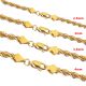 Rope Chain Necklace 2.5mm - 10mm 24inch